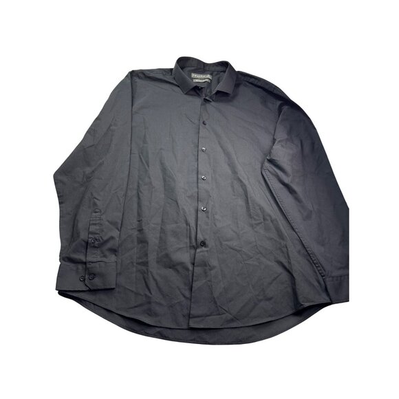 Primark Womens Black Button Front Shirt Top Size 3XL Regular Fit - Picture 1 of 4